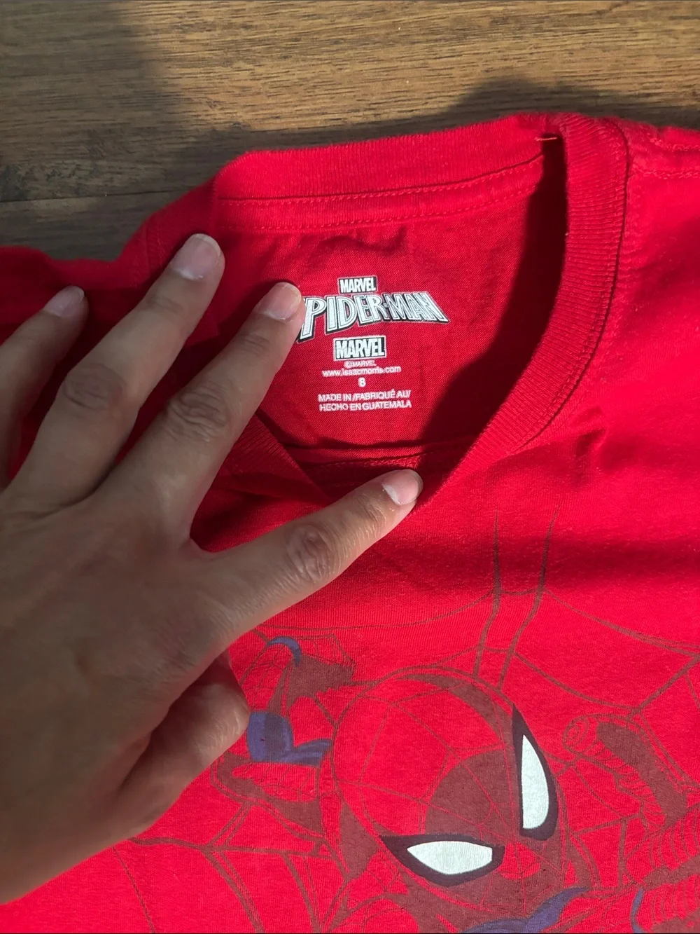 Marvel Kids Spider-Man & Captain America Tee Set - Red & Gray